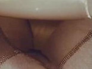 masturbation, orgasm, publik, fitta-pussy, kvinnligt-sprut, amatör, mogen, massage, bbw, fingerknull