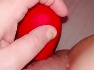 masturbation, orgasme, chatte-pussy, giclée, amateur, jouet, ejaculation-interne, ejaculation, solo, humide