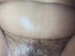 bhabi rubbed her oily pussy