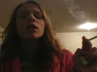 teenager, fetish, rygende