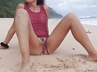 public, chatte-pussy, amateur, anal, jouet, plage, jupe-en-l’air, point-de-vue, culotte, bout-a-bout