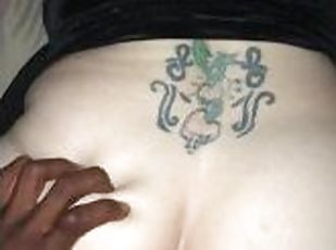 amador, pénis-grande, interracial, mulher-madura, pov, tatuagem, pénis