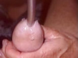 Sexynini83 - Playing with his ureter before he takes my strapon flo...