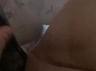 masturbación, coño-pussy, amateur, juguete, a-solas