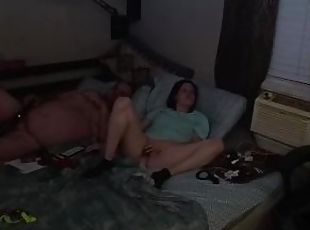 #156 - WATCHING PEGGING PORN TOGETHER DREAMING SHE WOULD JUST PUT H...