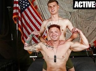 Ginger Stud Flip Fucks Hunk Recruit - Jeremiah Cruze, Mick Marlo - ...