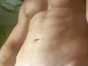 Gym boy cant cum, help me jerk it off