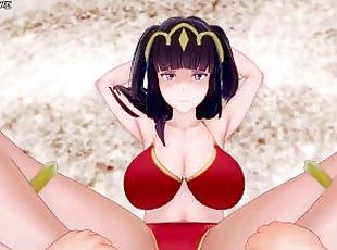 素人, 波打ち際, フィート, pov, エロアニメ, フェティッシュ, 足コキ