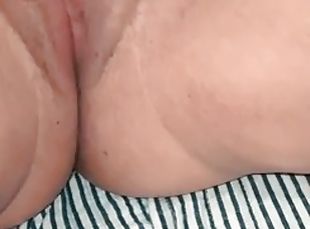 vagina-pussy, isteri, amatir, sudut-pandang, bokong, dicukur, pukulan-di-pantat
