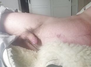 Mini wank and dry orgasm with hot precum ????