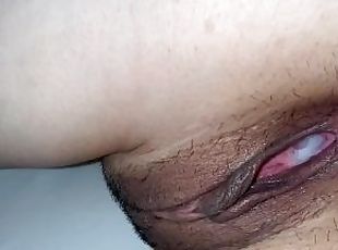 asiatisk, røv, store-patter, offentlig, fisse-pussy, amatør, udløsning, creampie, snæver, kær