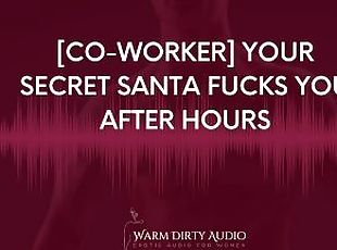 [Co-worker] Your Secret Santa Fucks you after hours [Dirty Talk, Er...