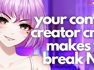 Your Content Creator Crush Makes You Break NNN on a Call  ASMR Erot...