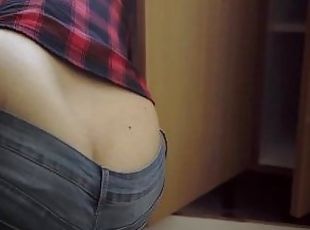 Butt crack deeper after lunch (video request) teaser