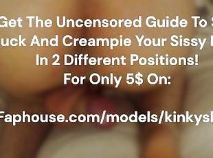 How To Self Fuck And Creampie Your Own Ass Informative Step-By-Step...