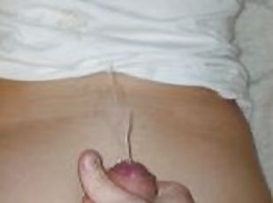 MASSIVE CUM EXPLOSION - STEPBRO emptied his balls as he couldn't re...