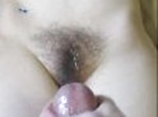 poilue, chatte-pussy, milf, ejaculation, naturel