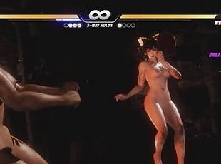 Dead Or Alive Nude Game Play [Part 07]  Nude Nyotengu vs Nude La Ma...