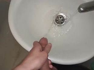 pissing in the sink part 2