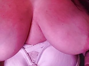 Do you wanted to suck on these married tits? Sexy wife showing if h...