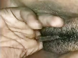 cul, gros-nichons, clito, poilue, masturbation, orgasme, chatte-pussy, amateur, ébène, énorme-bite