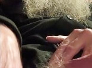 papa, amateur, ejaculation-sur-le-corps, branlette, fumer, pappounet