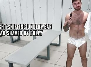 amatör, gay, fetisch, fångad, ensam, rakad, muskulös, underkläder-underwear