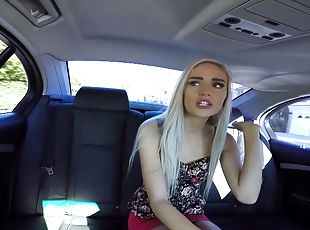 Naomi Woods picked up by her driver, and seduces him into hour long...