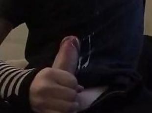 énorme, masturbation, amateur, ejaculation-sur-le-corps, gay, branlette, secousses, horny, solo