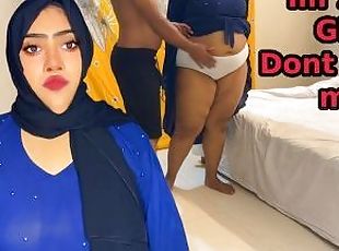 Hi Im (Aria Mia) 18yo Saudi Arab Girl but I Role play aunty to husb...