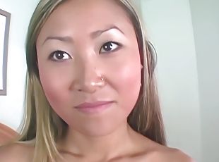 asiatique, anal, japonais, blonde, chambre-a-coucher, ange, coquine, petits-seins
