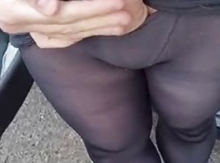 masturbation, en-plein-air, public, amateur, ejaculation-sur-le-corps, gay, branlette, voiture, bas