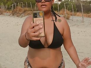 I Meet My Cousins Girlfriend On The Beach And I Fuck Her And Spread...