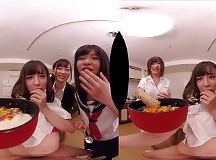 POV VR fetish hardcore with Busty Asian 10 - food fetish group sex ...