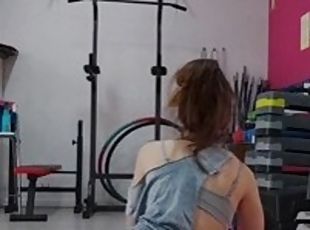 ROCIO GONNZALES WORKING ON THAT HUGE ASS