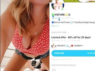 Onlyfans Leak MILF Big Tits Cowgirl Creampie