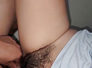 Xxx this is what my stepsisters big hairy pussy looks like she lets...