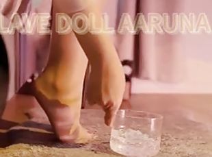 Slave Doll Aaruna Diary 8 stocking Foot Fetish