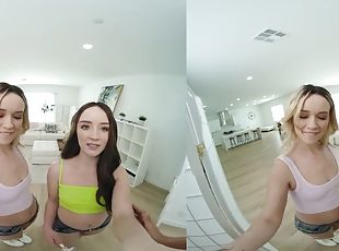 Threesome with Maria Kazi and Khloe Kingsley