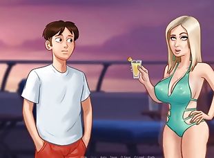 Summertime Saga V0.20.5 - Pt.249 - Swimming Nacked in the Sea