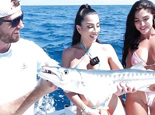 Emily Rinaudo - Fishing Gone Wild With Lena The Plug - Lena the plug