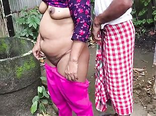 Desi Bhabi Sex With Her Young Boyfriend Outdoor From Home- Village ...