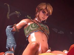 Urbosa Is Cock Milking Link