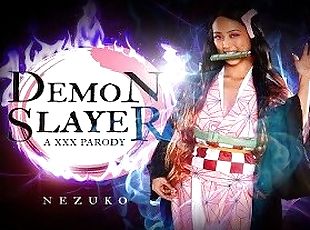 Asian Alexia Anders As DEMON SLAYER NEZUKO Testing Your Sex Skills ...