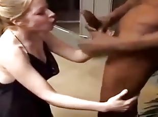 Haley Scott Hot wife blonde fuck with black for paying her husband ...