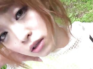 Incredible Mikuru Shiina supplies a mind-blowing outdoor blowjob, m...