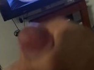 onani, orgasme, amatør, cumshot, stor-pikk, massasje, runking, pov, alene, pikk