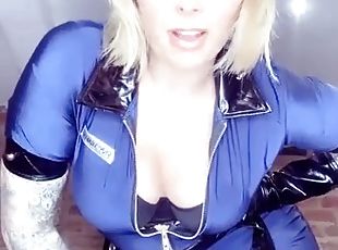 BBW PAWG Paige Turnah British pornstar is going to arrest you becau...