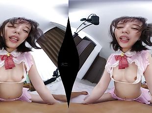 asiatique, milf, japonais, point-de-vue, 3d, réalité