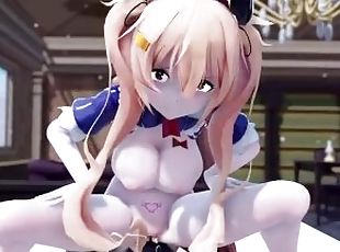 ?MMD R-18 SEX DANCE?HOT SEX FUCKS AND GOES TO THE BUTT WITHOUT MERC...